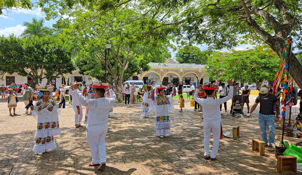 Traditionell dans i Yucatán