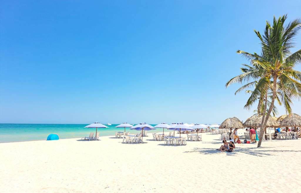 Stranden i Progreso
