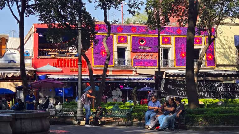Cervezeria de Barrio i Coyoacan.