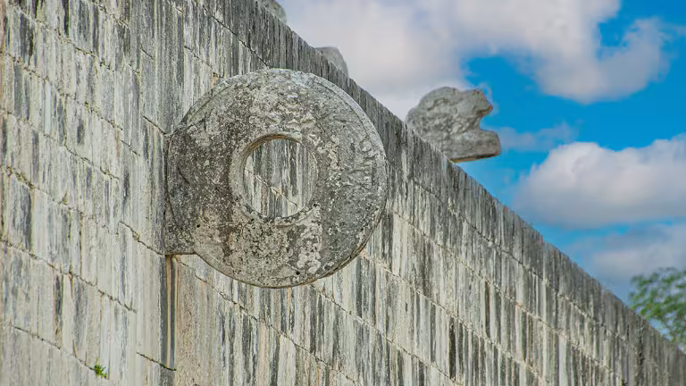 Pok-ta-pok-planen i Chichen Itza