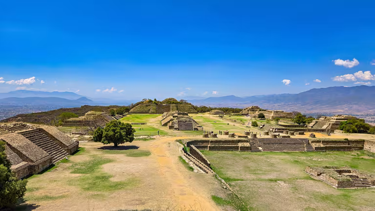 Monte Albán. Bild: Henric Carlsson / Mexikanskt.se